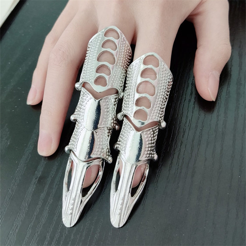 Women's Fashion Exaggerated Personality Knuckle Nail Rings