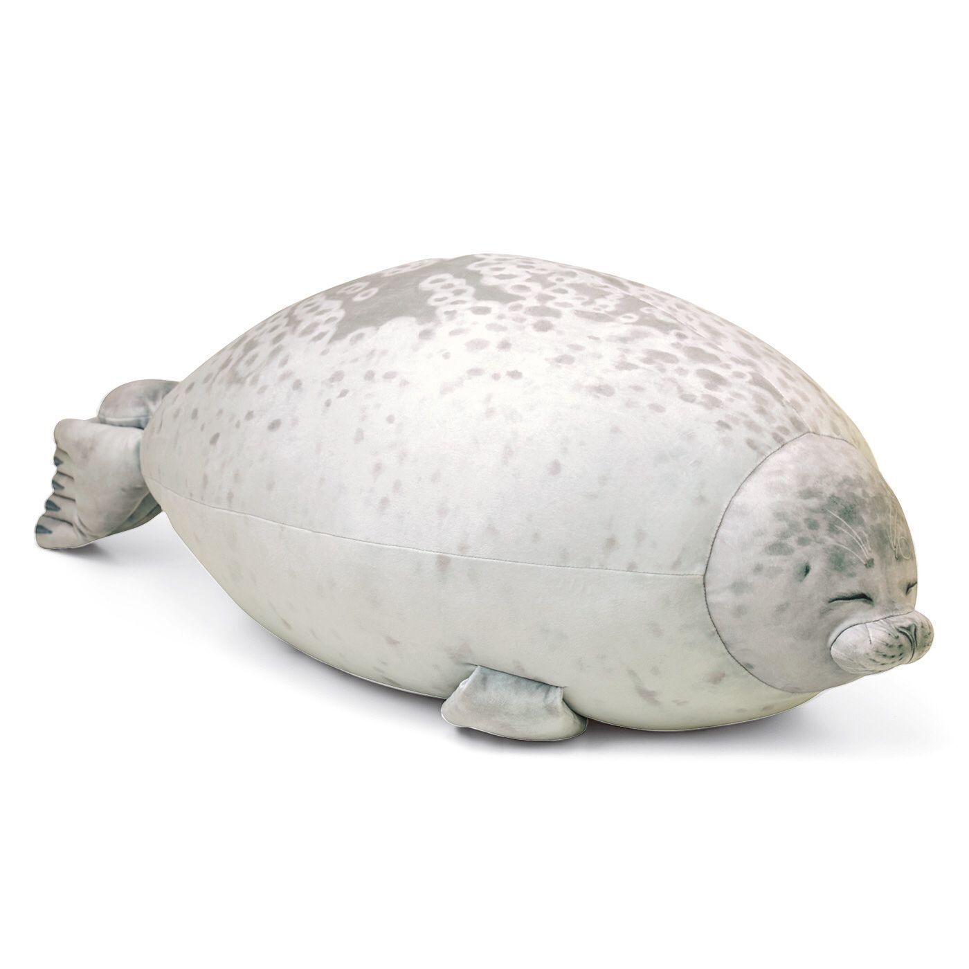 Realistic Osaka Seal Print Pillow with Unique Shape