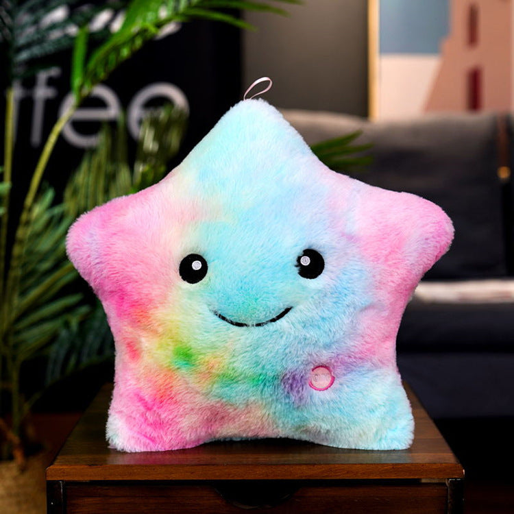 Luminous Star Heart Colorful Body Pillow