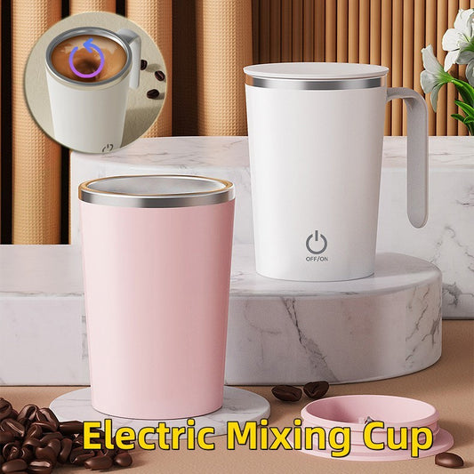 Automatic Mixing Mugs Cup Easy Rotating Magnetic Water Cup