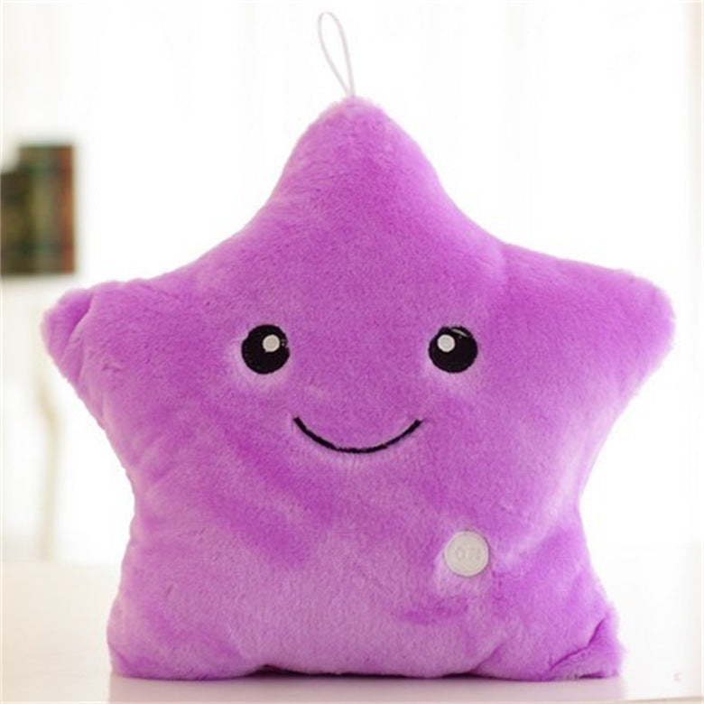 Luminous Star Heart Colorful Body Pillow