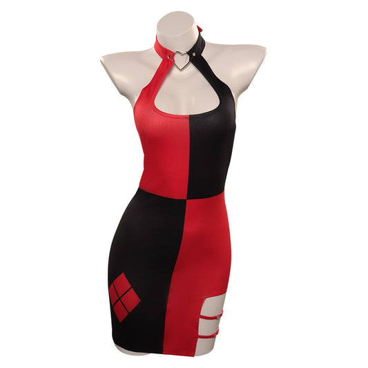 Cosplay Clothing Joker Harley Quinn Leisure Dress