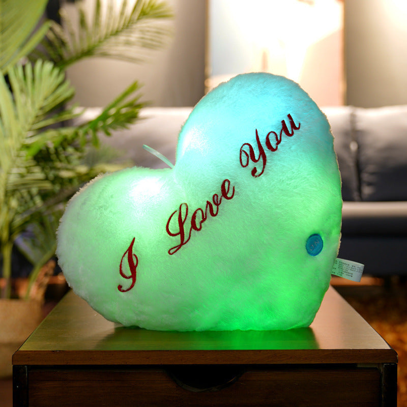 Luminous Star Heart Colorful Body Pillow