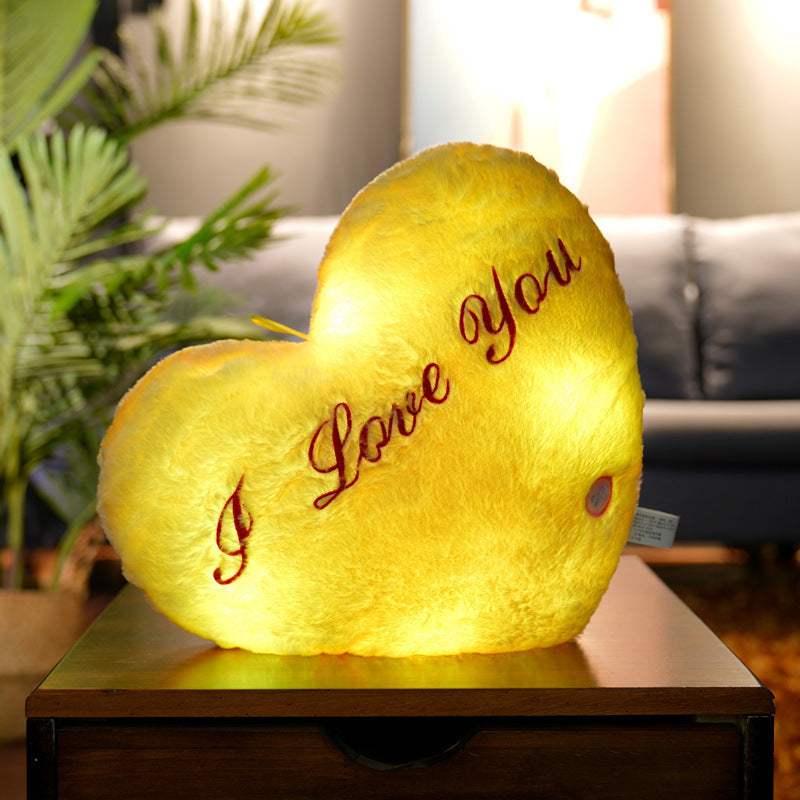 Luminous Star Heart Colorful Body Pillow